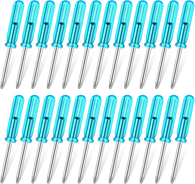 100 Pcs Pocket Screwdriver Mini Tops Tiny 2.0 Mm Pocket Cross Eyeglass Screwdriv