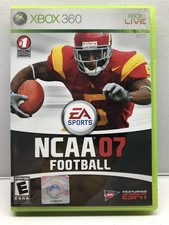 NCAA Football 07 Microsoft Xbox 360, 2006 Complete Tested Working - Free Ship