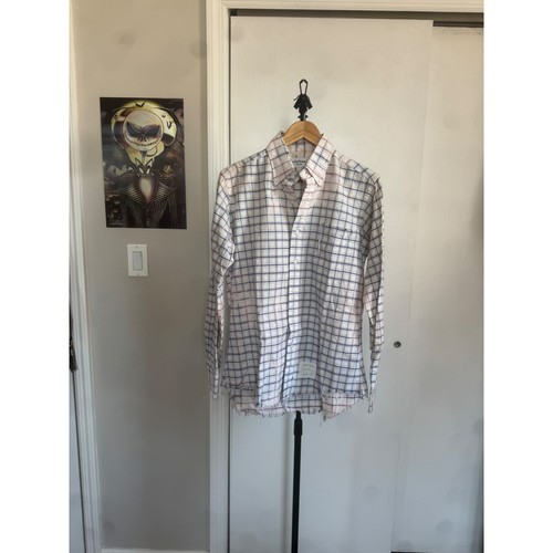 Thom Browne long sleeve shirt, size 3, stylistically, distressed
