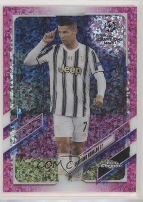 2020-21 Topps Chrome UEFA Champions League 131/175 Cristiano Ronaldo #100 7y2