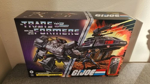 Transformers GI Joe Collaborative Megatron HISS Tank & Cobra Baroness Figure New