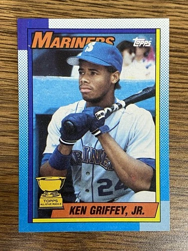 Topps 1990 Ken Griffey Jr. All-Star Rookie #336 Seattle Mariners Baseball Card