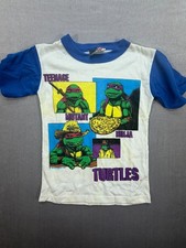 Vintage Teenage Mutant Ninja Turtles Boys Shirt SM Made in USA