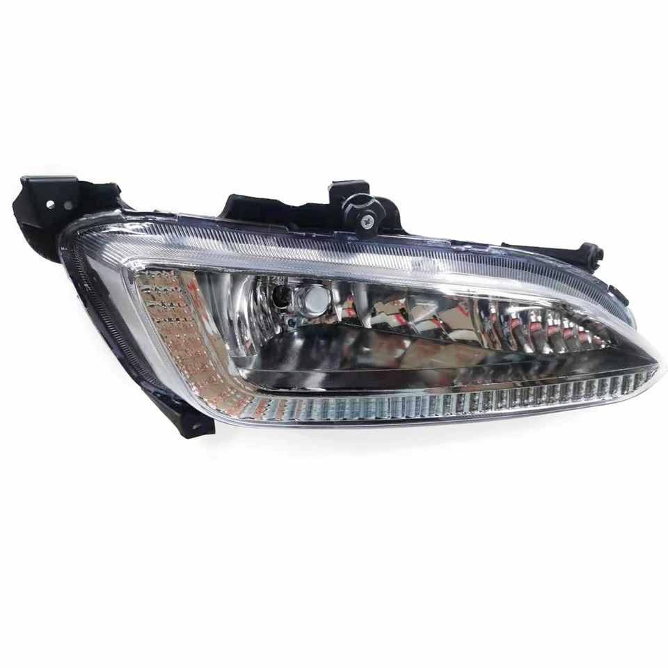 Противотуманные фары спортивные для Hyundai Santa Fe 2013-2015 годов выпуска противотуманные фары со стороны пассажира и водителя - Изображение 4 из 4