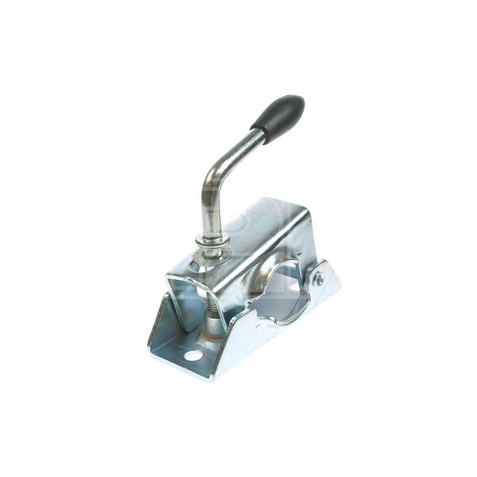 Jockey Wheel Split Clamp - 34mm - Rubber End Grip On Handle - Maypole 222