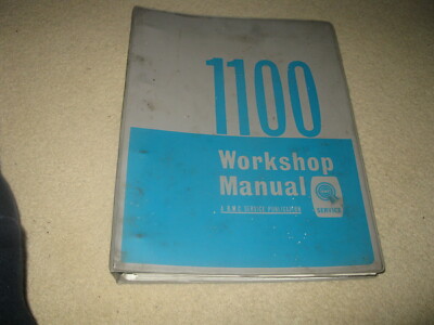 BMC Austin 1100 & Turmfalke Werkstatthandbuch