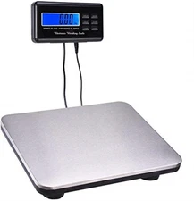 600LBS Pet Vet Scale Cat Dog Weigh Postal Shipping Scale Digital Large Platform