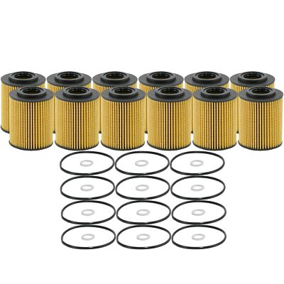 Wix Set of 12 Engine Motor Oil Filters For Genesis Hyundai Kia StdAsp GAS