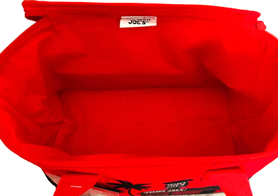 Trader Joe's Mini Borsa Isolata Tote Bag 1,5 Gal Limited 2024 ROSSO Cooler