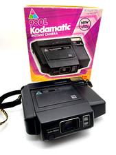 Kodak Kodamatic 980L Instant Camera Vintage w/ box and manuals UNTESTED