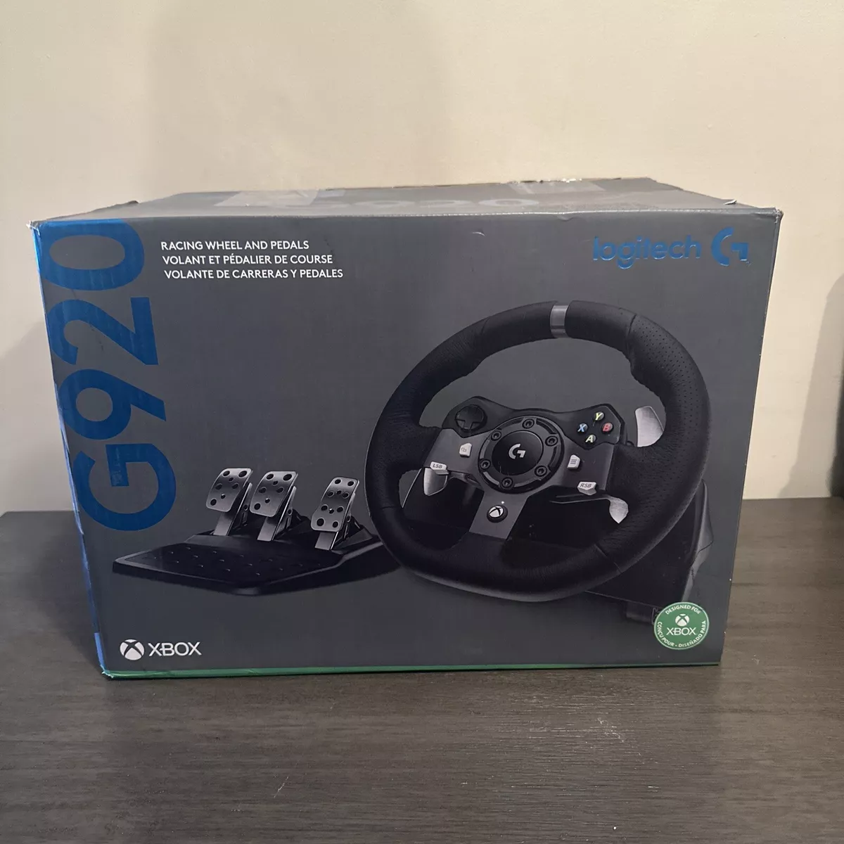 Logitech G920 Xbox Driving Force Racing Wheel & Pedal for Xbox