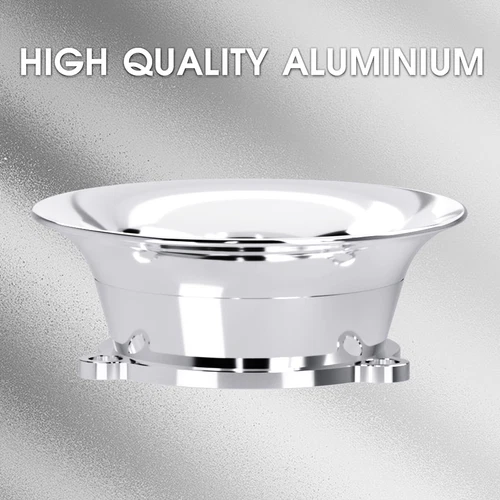 Carburetor Air Filter Velocity Stack for CV40 Sportster 1200 883 Carb w/ Screws