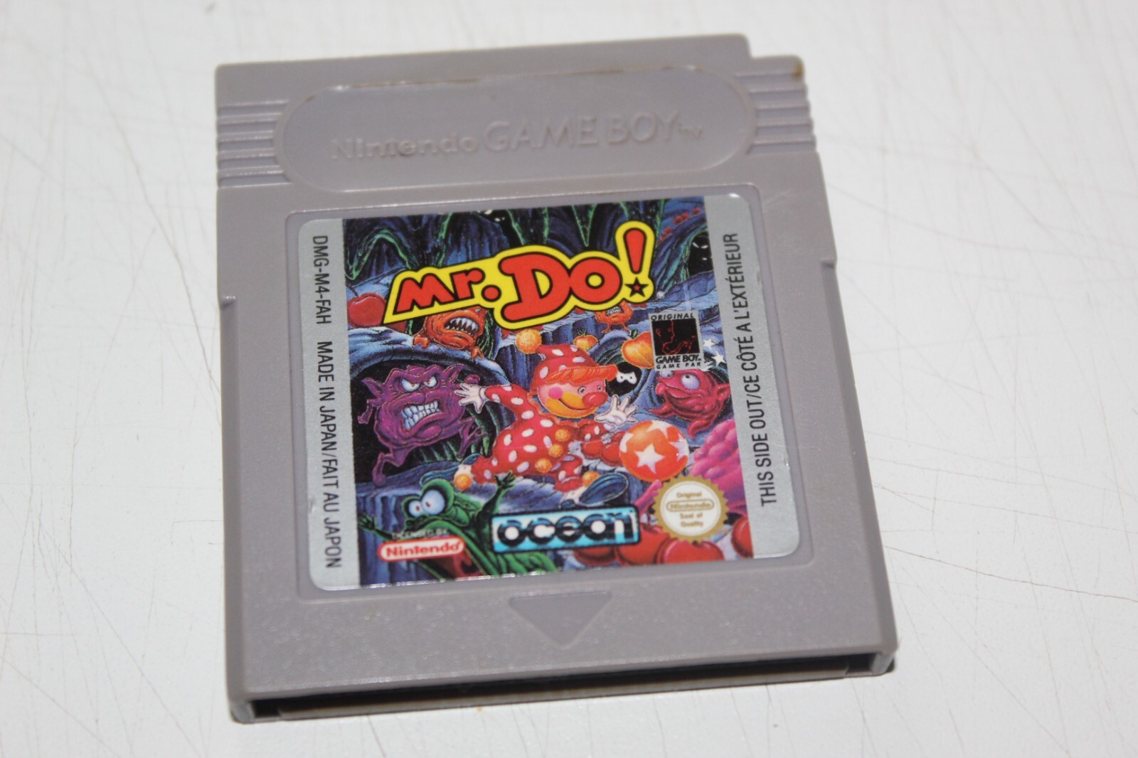 Jeu Mr Do sur Nintendo Game Boy  FAH