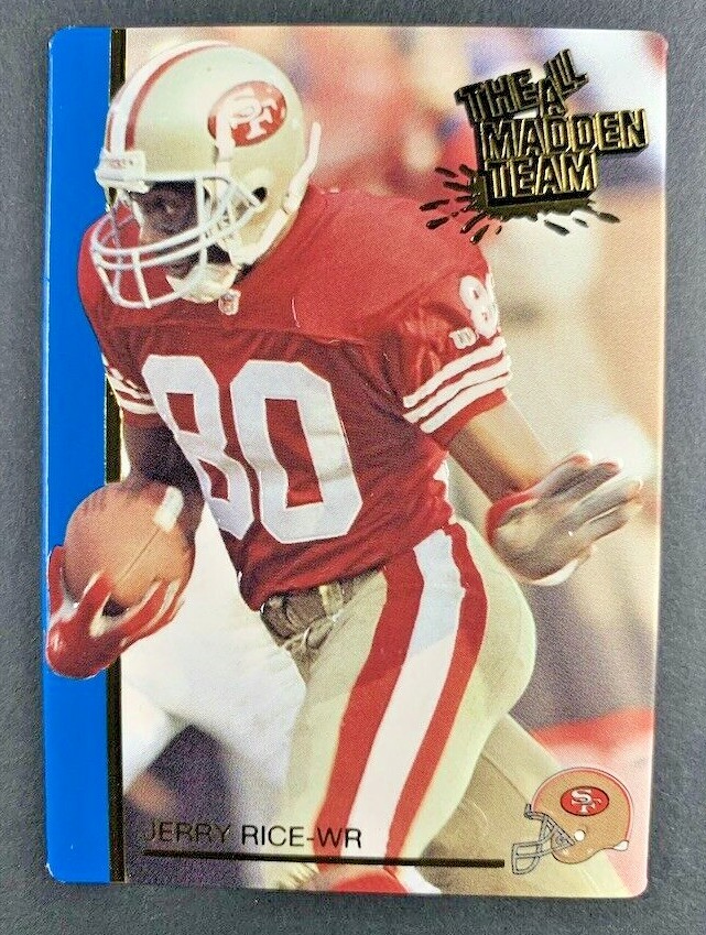 1992 Action Packed All Madden Team - Jerry Rice #43 San Francisco