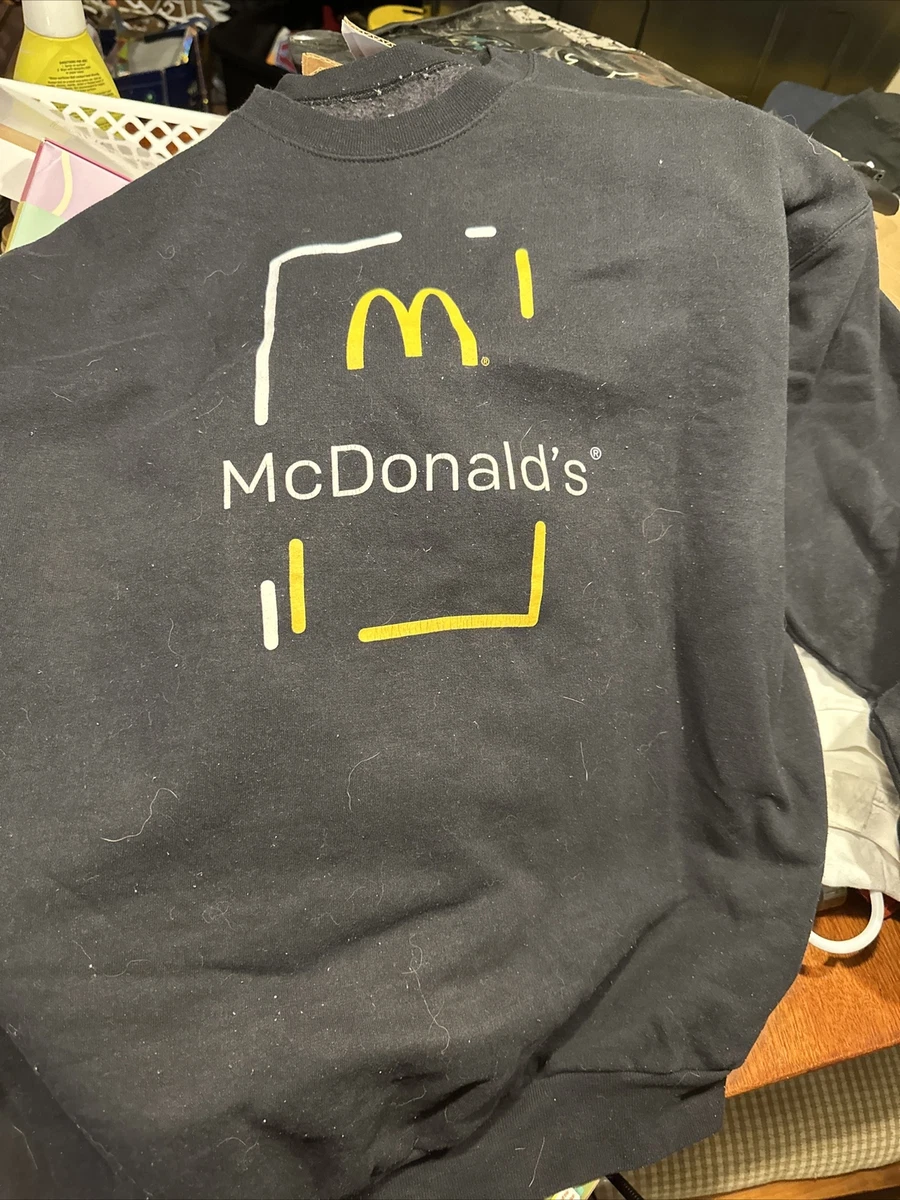 Mcdonalds Black Sweater SIZE Large eBay