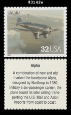 USA3 #3142e MNH Classic American Aircraft Alpha