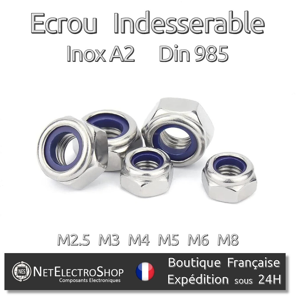 Ecrou Autofreiné Matière : Inox A2 - Foto 9