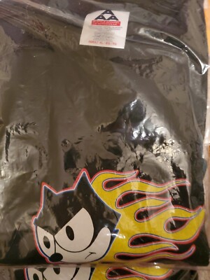 Felix the Cat XL t-shirt Black Design on Front New in package | eBay
