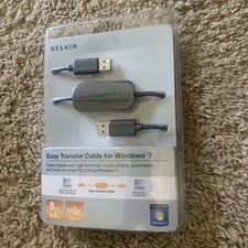 Belkin Easy Transfer Cable For Windows 7 BRAND NEW SEALED FAST SHIPPING