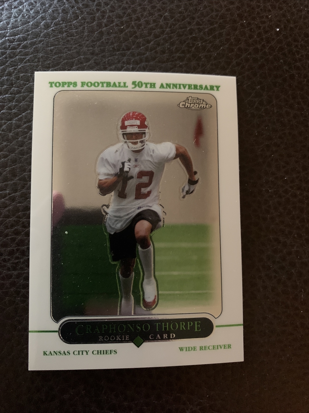 Craphonso Thorpe Topps Chrome #226 Base
