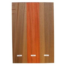 Sapele Padauk Body Blank 21x 14x 2- 3 Pcs Glued Luthierwood- Free US Shipping