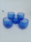 5 AH Cobalt Blue Glass Votive Candle Holder Shot Anchor Hocking VTG Roly