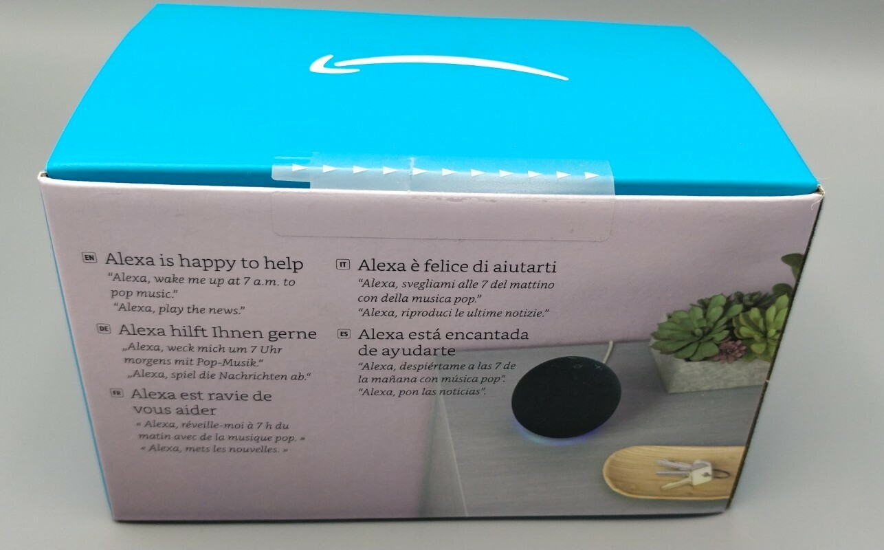 Thumbnail - Amazon Echo Dot (4. Gen) Smart Lautsprecher - Anthrazit