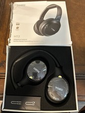 TOZO HT2 Wireless Over Ear Bluetooth Headphones ANC Noise Cancelling Hi-Res