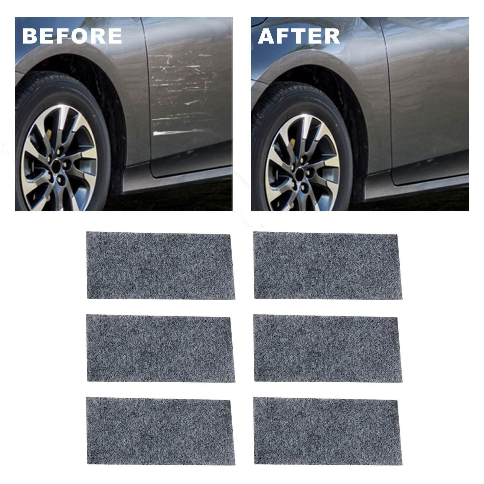 Nano Kratzer-Entferner Set 2025 - 6 Nano Tücher & 120g Paste Für Makellosen Autolack