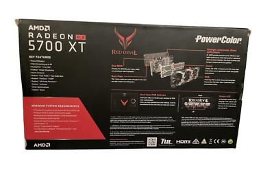 PowerColor Red Devil AMD Radeon RX 5700 XT 8GB AXRX 5700XT 8GBD6