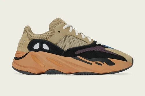 Adidas Yeezy Boost 700 "Enflame Amber" GW0297 US Mens Size 6.5