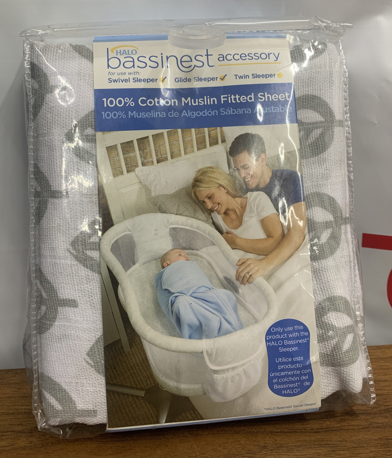 halo bassinest muslin sheet