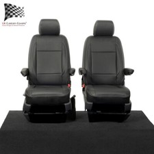 Vw Transporter T6/T6.1 Sportline Caravelle Front Seat Covers Leatherette 1166