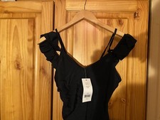 Image of French Connection Swim Suit, Black.