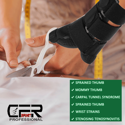 Carpal Tunnel Wrist Support Brace Arthritis Thumb Splint Spica Right Left Hand - Picture 6 of 14