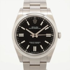 Rolex OYSTER PERPETUAL 41 124300 SS SS AT black dial