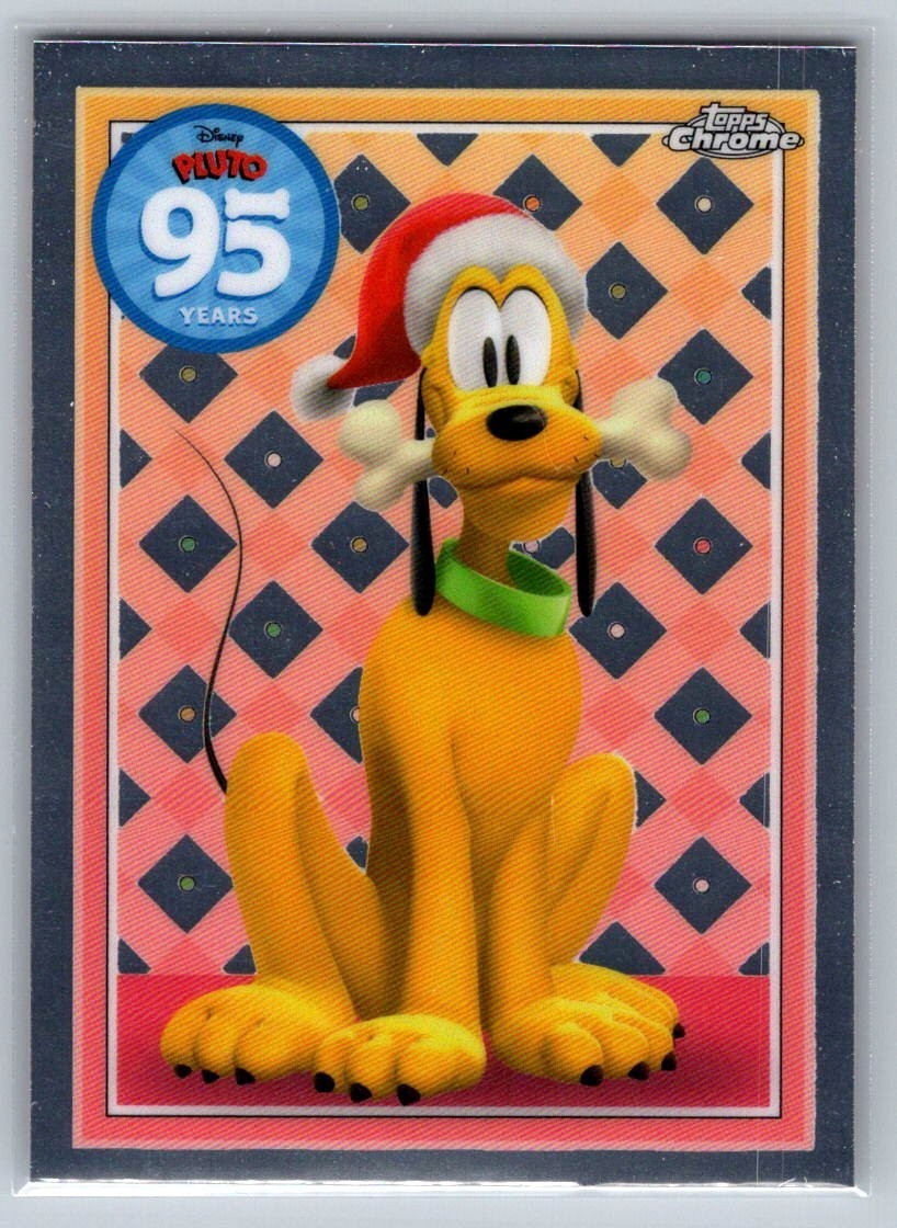2025 Topps Chrome Disney #PL-10 Pluto Pluto 95th Anniversary