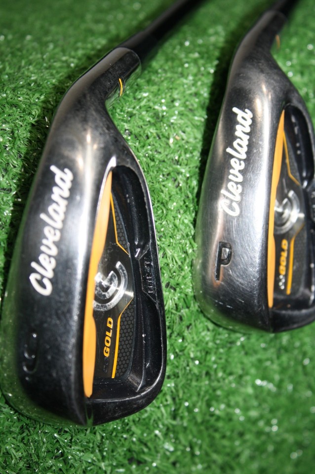 Cleveland CG Gold MCT 5-PW Iron Set RH(A Flex)Graphite Shafts/All Original