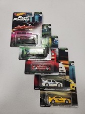 Hot Wheels Premium Fast And Furious Original Fast Complete Set Of 5 Cars