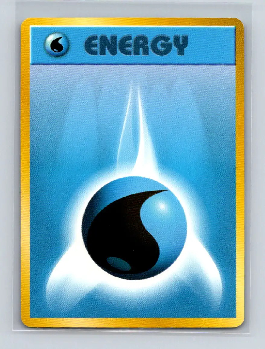 Water Energy Japanese Pokemon Card Base Set WOTC 1996 NM/LP