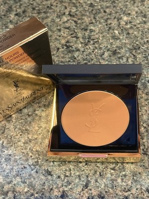 Yves Saint Laurent All Hours Setting Powder~B80 Chocolat~NIB~0.29 Oz