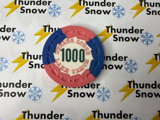$1000 Nevada Lodge Casino Chip 😳 Lake Tahoe Nevada⚡️❄️⚡️❄️⚡️❄️
