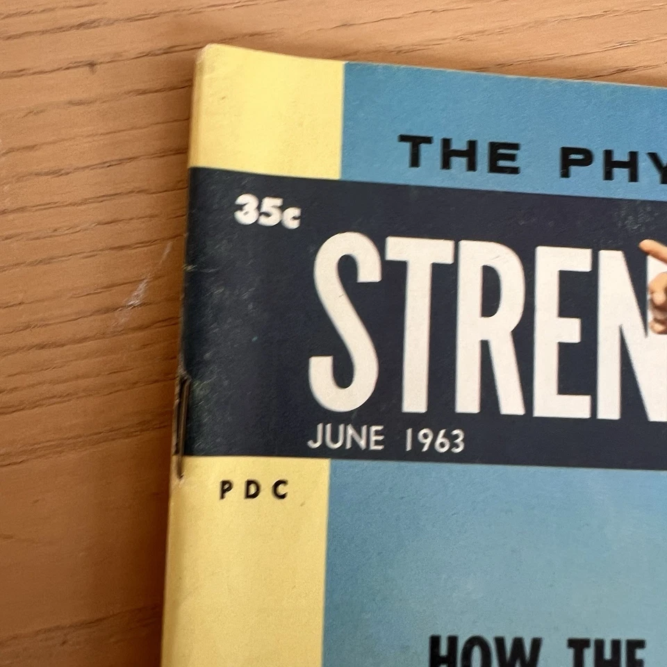 Strength & Health Magazine - June 1963 Bodybuilder Beefcake Gay Interest 1960s - Image 3 of 4