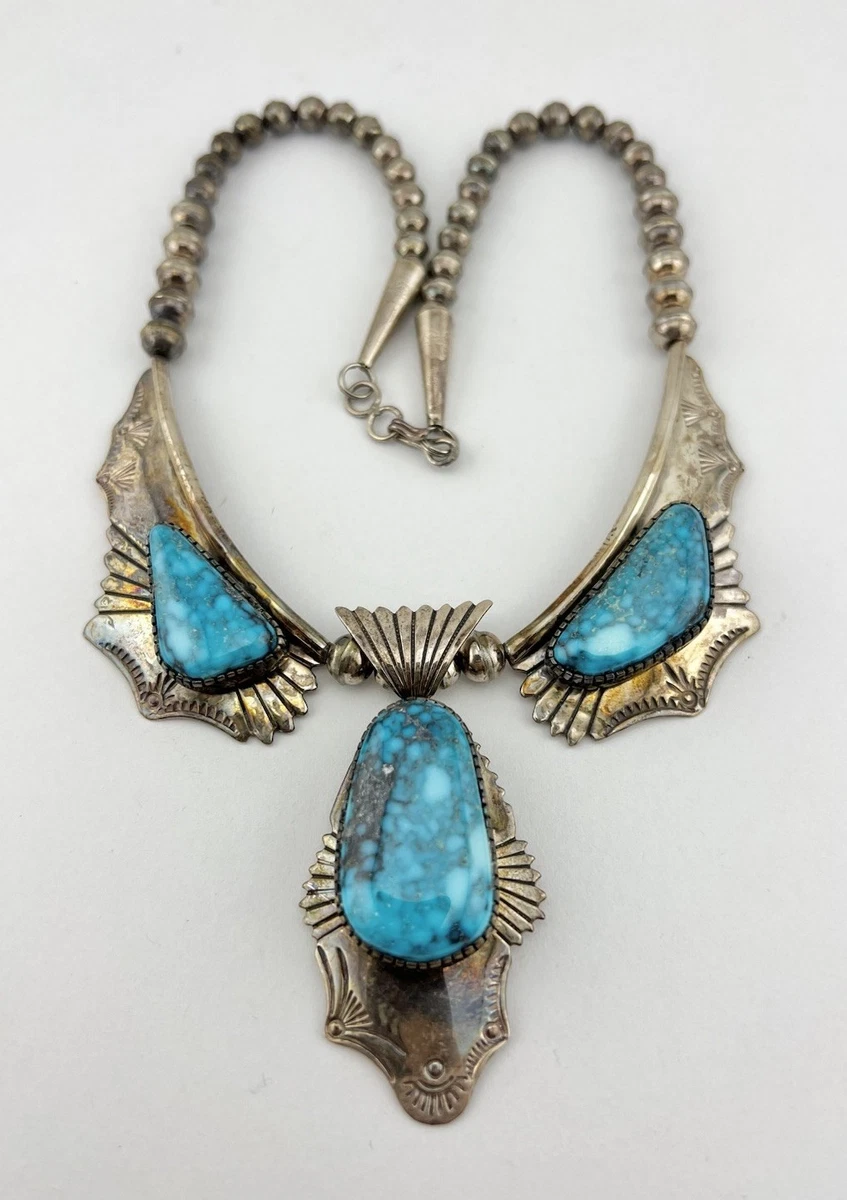 Navajo Handmade Chain In Native American Necklaces & Pendants for