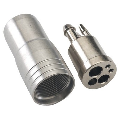 DENTAL HANDPIECE 4 HOLE METAL CONNECTOR AND NUT COUPLER DCI #120T