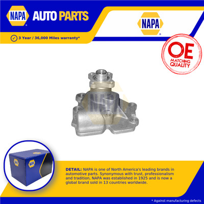 Water Pump NWP1181 NAPA Coolant 1126047 1233219 5011012 5024546 6093389 Quality