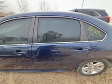 2011 Chevrolet Impala Driver Rear Door Shell 7r.5 4dr Sed Blu Pc 37u Used
