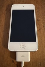 Apple iPod Touch 4th Generation 8 GB White MD057LLA Charging Cord Bundle A1367