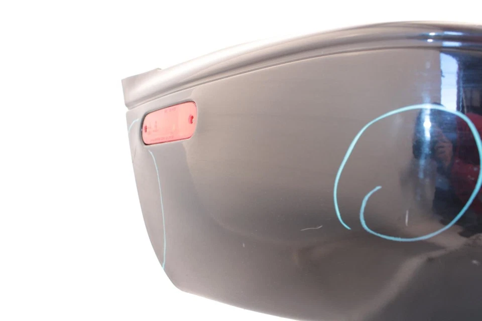 90-97 Mazda MX-5 Miata NA Black Rear Bumper Cover with Reinforcement - Image 2 of 4