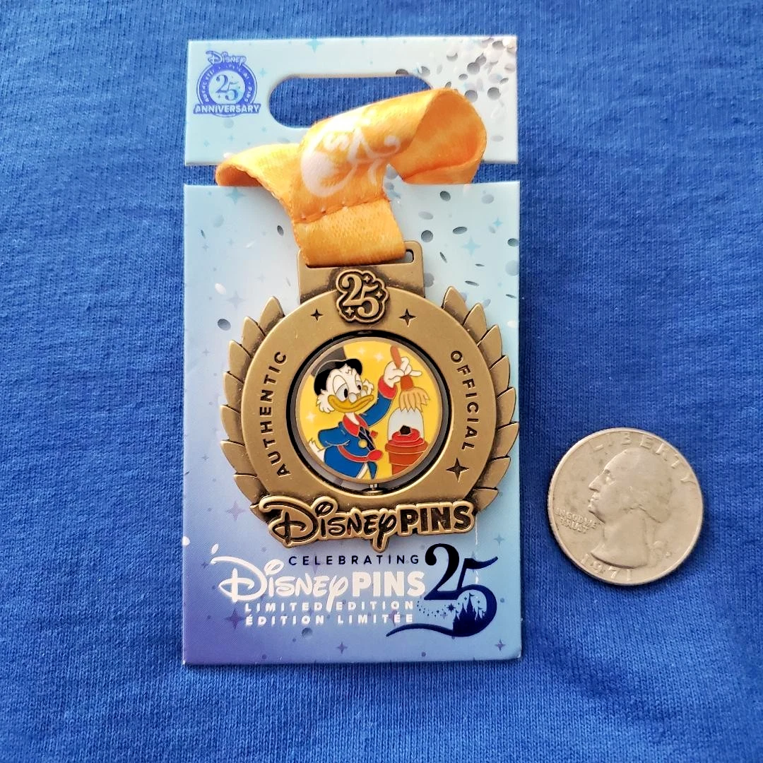 Scrooge McDuck Contemporary Disney Pins, Patches & Buttons (1968